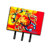 Caroline'S Treasures Mw1086Th68 Crab Hot Dang Leash Or Key Holder, Large, Multicolor