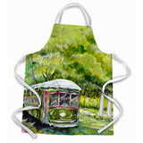 Caroline'S Treasures Mw1091Apron Streetcar Next Stop Audubon Park Apron, Large, Multicolor