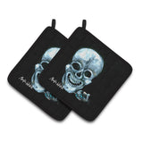 Caroline'S Treasures Ekk A Meece Pair Of Pot Holders Mw1106Pthd, 7.5Hx7.5W, Multicolor