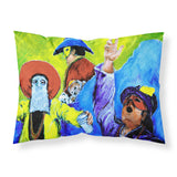 Caroline'S Treasures Mw1107Pillowcase Mardi Gras Moisture Wicking Fabric Standard Pillowcase, Large, Multicolor