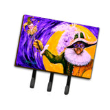 Caroline'S Treasures Mw1109Th68 Mardi Gras Hey Mister Leash Or Key Holder, Large, Multicolor