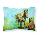 Caroline'S Treasures Mw1126Pillowcase Horse Grazing Moisture Wicking Fabric Standard Pillowcase, Large, Multicolor