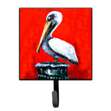 Caroline'S Treasures Mw1133Sh4 Bird-Pelican Red Dawn Leash Or Key Holder, Small, Multicolor