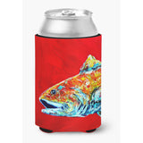 Fish - Red Fish Alphonzo Head Can Or Bottle Beverage Insulator Hugger