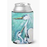 Caroline'S Treasures Mw1145Cc Mother'S Love Egret Can Or Bottle Hugger, Multicolor