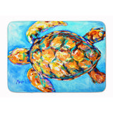 Caroline'S Treasures Sand Dance Turtle Floor Mat, 19 X 27, Multicolor