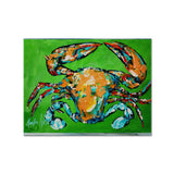 Caroline'S Treasures Mw1154Plmt Wide Load Crab Fabric Placemat, Multicolor