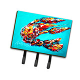 Caroline'S Treasures Mw1161Th68 Lucy The Crawfish In Blue Leash Or Key Holder, Large, Multicolor