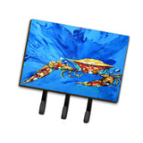 Caroline'S Treasures Mw1163Th68 Big Spash Crab In Blue Leash Or Key Holder, Large, Multicolor
