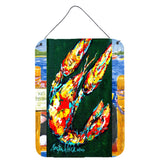 Caroline'S Treasures Craw Baby On Green Crawfish Wall Or Door Hanging Prints, 16 X 12