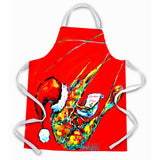 Caroline'S Treasures Mw1197Apron Happy Holidays Shrimp Apron, Large, Multicolor