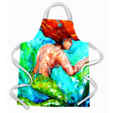 Caroline'S Treasures Mw1200Apron Mermaids Heaven Apron, Large, Multicolor