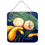 Caroline'S Treasures Crooked Neck Squash Wall Or Door Hanging Prints Mw1206Ds66, 6 X 6, Multicolor