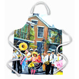 Caroline'S Treasures Mw1246Apron New Orleans French Quarter Frolic Apron, Large, Multicolor