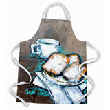 Caroline'S Treasures Mw1251Apron Piping Hot Beignets Apron, Large, Multicolor