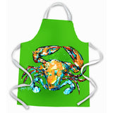 Caroline'S Treasures Mw1264Apron Wide Load Crab Apron, Large, Multicolor