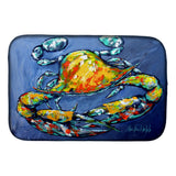 Caroline'S Treasures Mw1269Ddm Blue Gray Kinda Day Crab Dish-Drying-Mats, 14 X 21, Multicolor