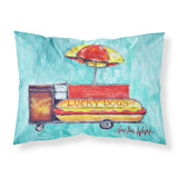 Caroline'S Treasures Lucky Dog For Me Fabric Standard Pillowcases, Multicolor