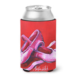 Caroline'S Treasures Mw1306Cc Ballet Shoes Red Can Or Bottle Hugger Cold-Beverage-Koozies, Multicolor