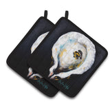 Caroline'S Treasures Mw1327Pthd Oyster Eye Five Pair Of Pot Holders Potholders, Multicolor