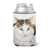 Caroline'S Treasures Mw1334Cc Lanie Cat Can Or Bottle Hugger Cold-Beverage-Koozies, Multicolor