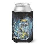 Caroline'S Treasures Mw1335Cc Lightning Bugs Can Or Bottle Hugger Cold-Beverage-Koozies, Multicolor
