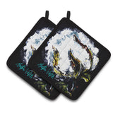 Caroline'S Treasures Mw1353Pthd That Boll Cotton Pair Of Pot Holders Potholders, Multicolor