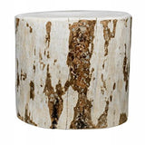 Montana Collection Cowboy Stump, 18 High Casual Seating, Clear Lacquer Finish