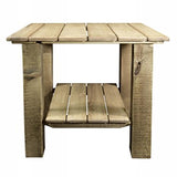 Homestead Collection Exterior End Tabale, Exterior Stain Finish