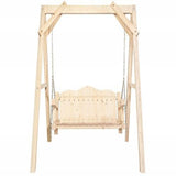 Homestead Collection Lawn Swing W/ A Frame, Ready To Finish