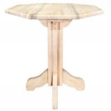 Homestead Collection Center Pedestal Table, Ready To Finish