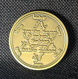 Archangels Talisman Coin – 72 Names of God – Malachim Angels