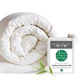 Bamboo Cotton Duvet Cover - Viscose from Bamboo + Cotton - Snow