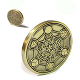 Metatron’s Cube Coin - 72 Names of God