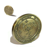 Seal of the Archangel Michael Coin - 72 Names of God