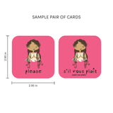 Minilingo, French/English Flashcards