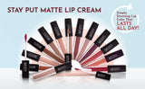Marilyn Stay Put Matte Lip Cream | Stunning Kiss-Proof Lipstick