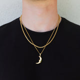 Crescent Moon Pendant