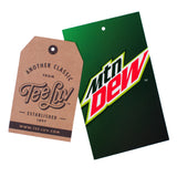 Mountain Dew Do The Dew Sleeve Print Long Sleeve T-Shirt - Gray