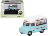 Bedford CA Ice Cream Van Mister Softee Light Blue with White Top 1/148 (N) Scale Diecast Model Car by Oxford Diecast