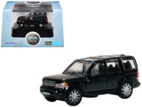 Land Rover Discovery 4 RHD (Right Hand Drive) Santorini Black 1/148 (N) Scale Diecast Model car by Oxford Diecast