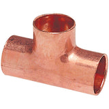 W01650D NIBCO 1/2 In. x 1/2 In. x 3/4 In. CxCxC Reducing Copper Tee