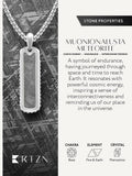 Meteorite Column Pendant Necklace