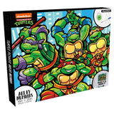 AQUARIUS Teenage Mutant Ninja Turtles Art by Numbers Painting Kit (16 x 20 Stretched Canvas) 24 Paints, 3 Paint Brushes, Ready t