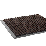 Needle-Rib 3'x6' Brown Scraper/Wiper Mat