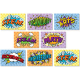 STEM & STEAM Bulletin Board 8-Piece Set
