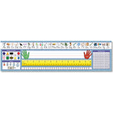 Christian Primary Modern Manuscript Desk Plates, Pack of 36