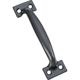 N116699 National 6-1/2 In. Black Utility Door Pull