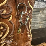 Classic Western Spur Keychain