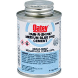 30890 Oatey Rain-R-Shine 4 Oz. Medium Bodied Blue PVC Cement